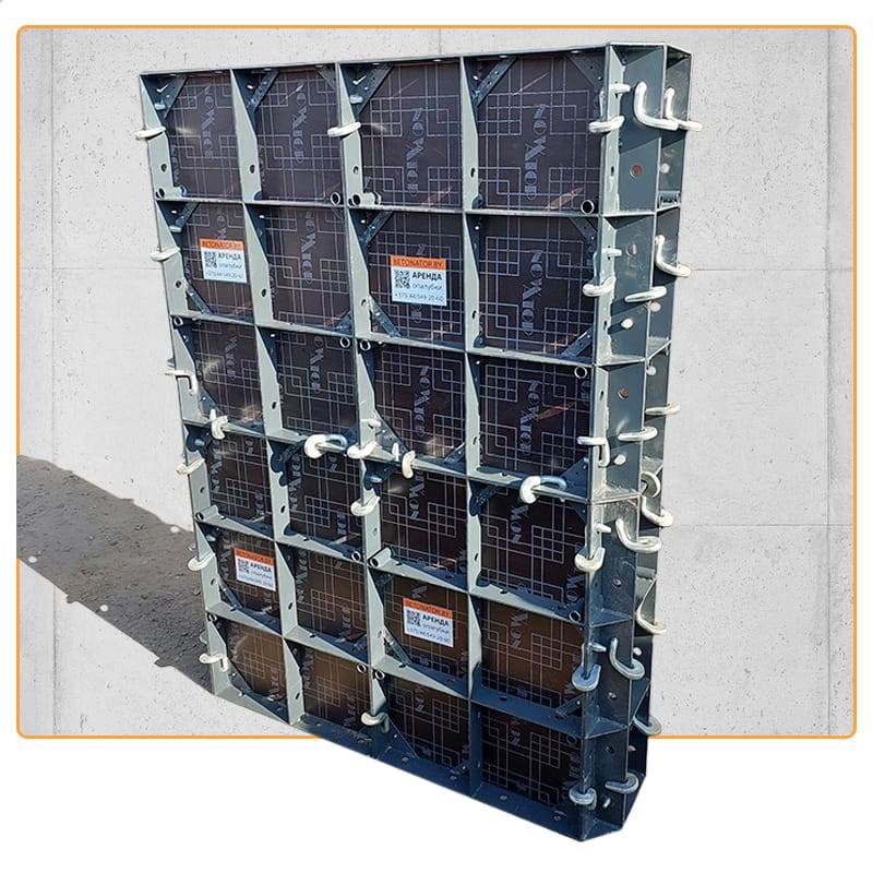 Аренда опалубки для стен и пилонов